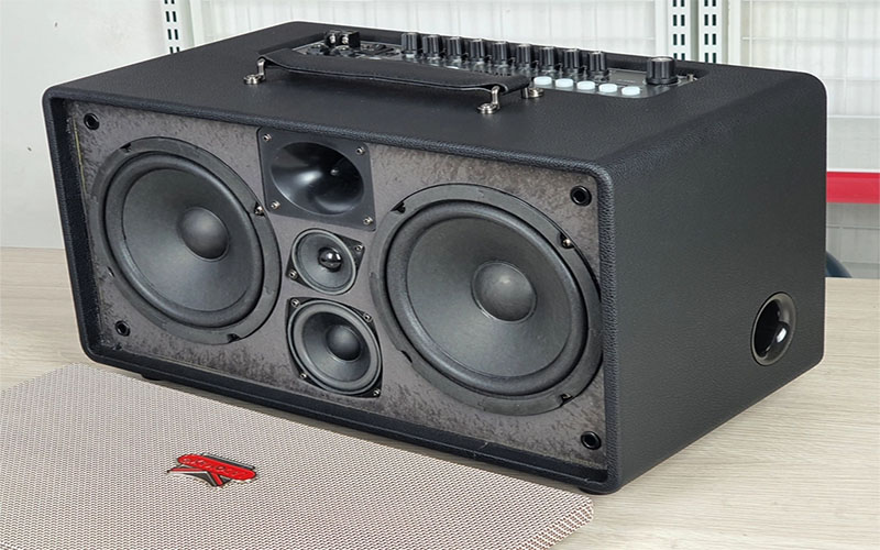 Hệ thống loa của Loa xách tay bass đôi Ladomax X-216(DSP)