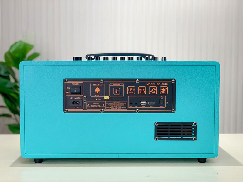 Cổng kết nối của loa xách tay BestSound M6