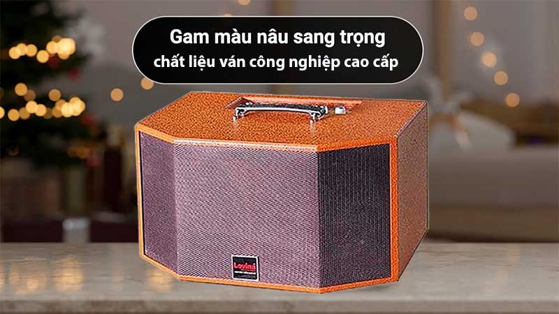 Màu sắc và chất liệu của Loa xách tay di động Lovina KB207