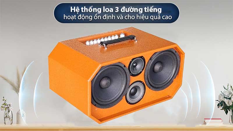 Cấu trúc của Loa xách tay di động Lovina KB208