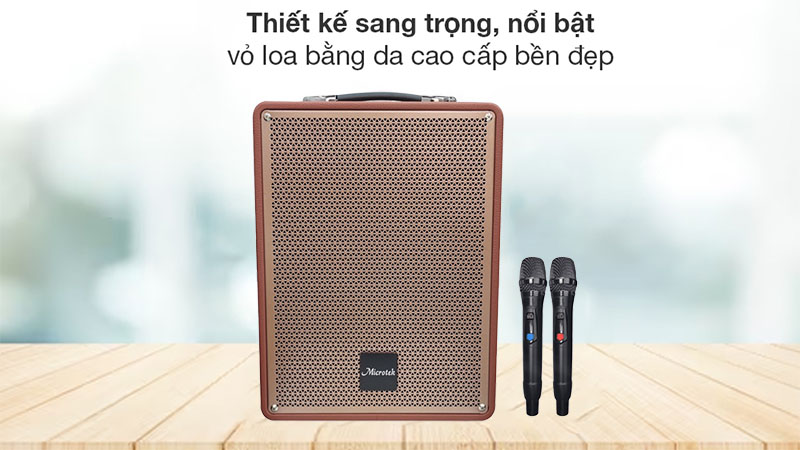 Thiết kế của Loa xách tay di động Microtek MTK-86