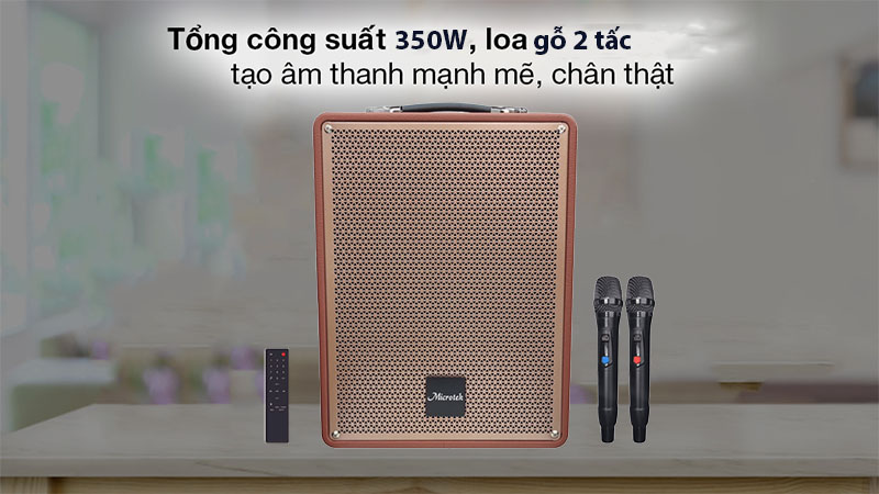 Công suất của Loa xách tay di động Microtek MTK-86