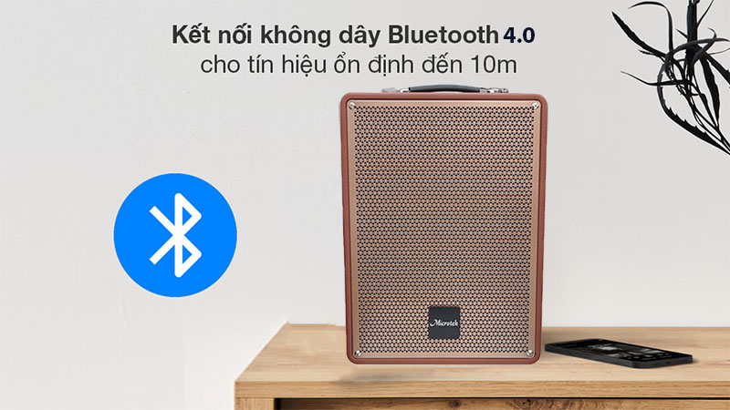 Tính năng kết nối Bluetooth của Loa xách tay di động Microtek MTK-86