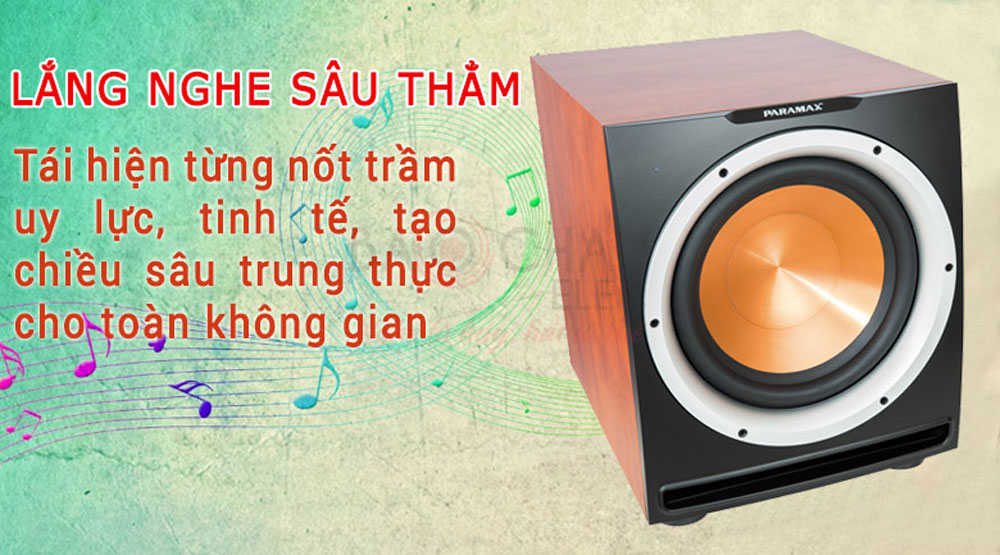 Loa sub Paramax SUB-D30 - Hàng chính hãng