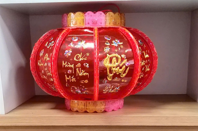 Đèn lồng điện xoay tròn 50cm - Hàng chính hãng