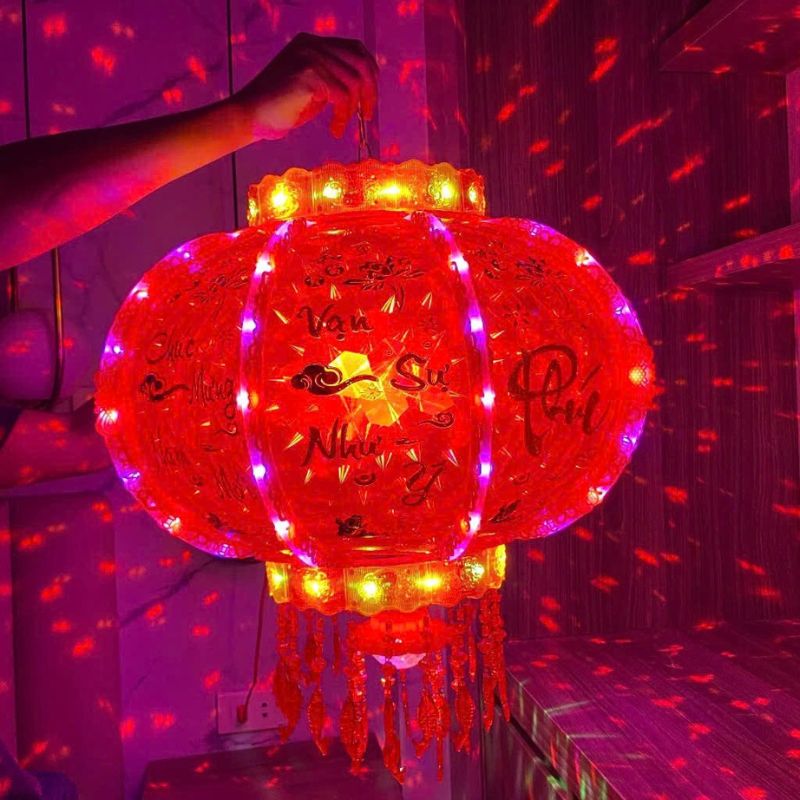 Đèn lồng điện xoay tròn 50cm - Hàng chính hãng