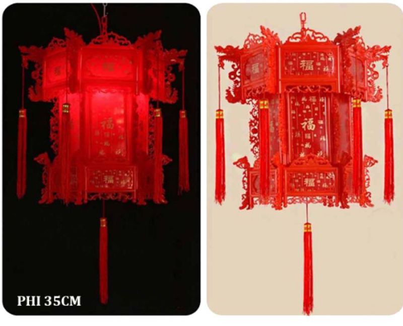 Lồng đèn lục giác 35cm - Hàng chính hãng