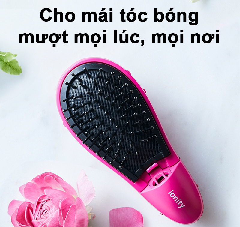 Chức năng làm tóc mềm mượt và vào nếp