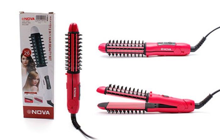 Lược điện đa năng 3 trong 1 Nova NHC-8890 - Hàng chính hãng