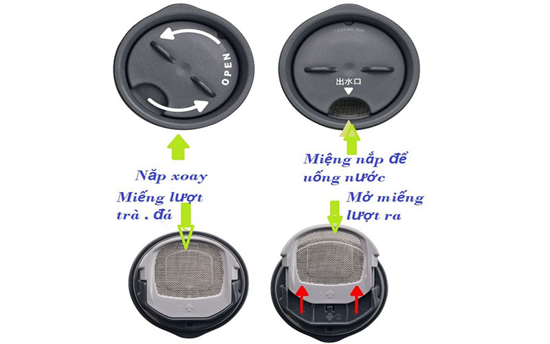 Ly giữ nhiệt Zojirushi SX-FSE45 - Hàng chính hãng