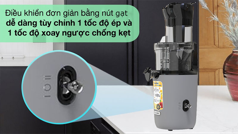 Điều khiển của Máy ép chậm Funiki HSC2666