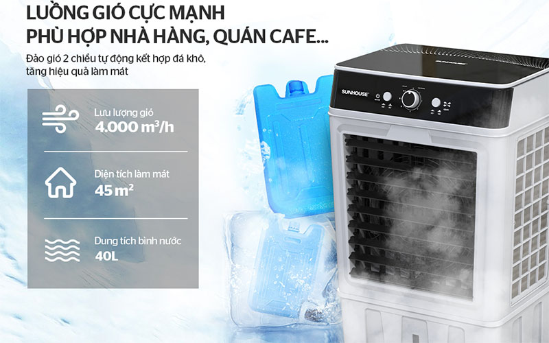 Máy làm mát không khí Sunhouse SHD7733 - Hàng chính hãng
