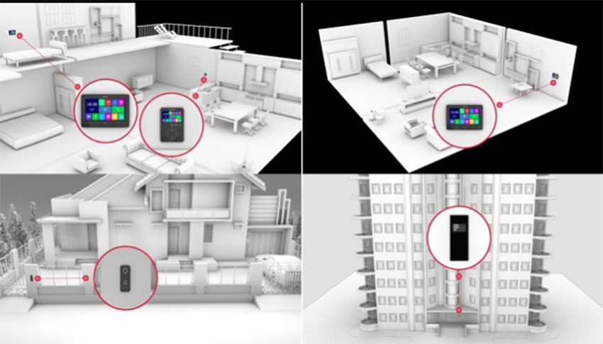 Màn hình chuông cửa Hafele SLEEK 7 INCH 959.23.082 - Hàng chính hãng