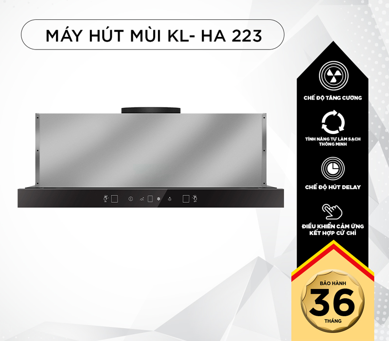 Máy hút mùi âm tủ Kieler KL–HA 223 - Hàng chính hãng