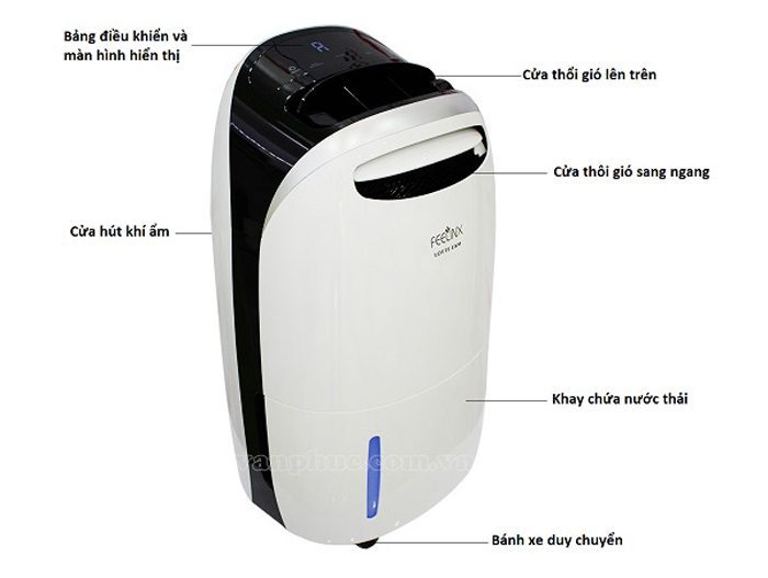 Máy hút ẩm dân dụng Lotte Feelinx LDF-170AE - Hàng chính hãng