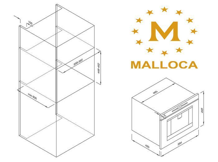 May pha coffe Malloca MCF35-IX03