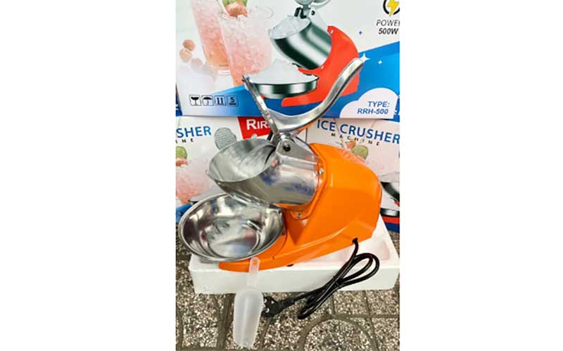 Máy bào đá 3 lưỡi RiriHong RRH-500 - Hàng chính hãng