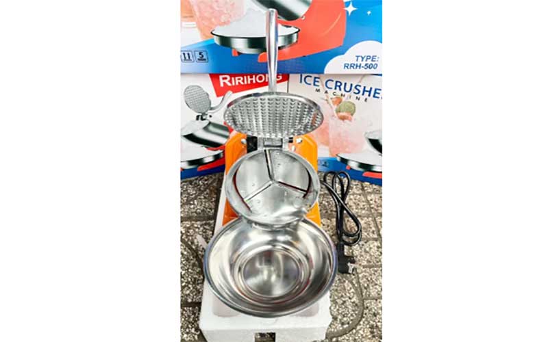 Máy bào đá 3 lưỡi RiriHong RRH-500 - Hàng chính hãng