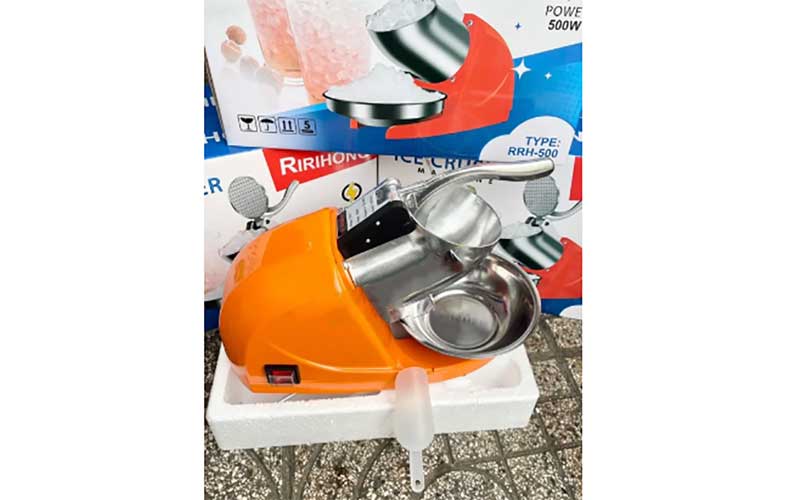 Máy bào đá 3 lưỡi RiriHong RRH-500 - Hàng chính hãng