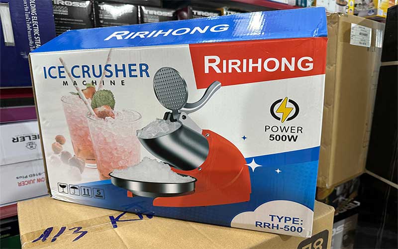 Máy bào đá 3 lưỡi RiriHong RRH-500 - Hàng chính hãng