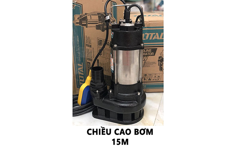 Máy bơm chìm nước thải 1100W Total TWP7110016 - Hàng chính hãng