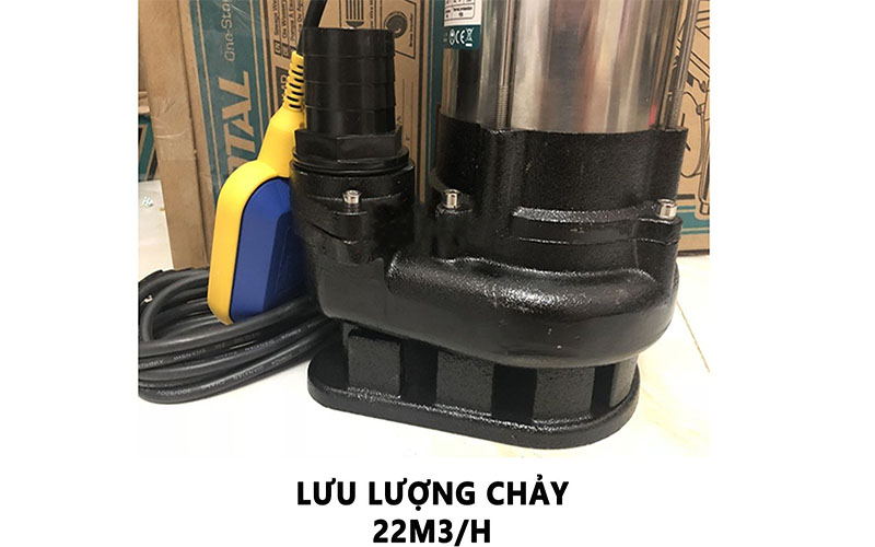Máy bơm chìm nước thải 1100W Total TWP7110016 - Hàng chính hãng