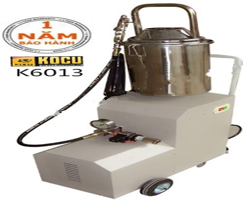 Máy bơm mỡ bằng điện 12 lít Inox Kocu K6013