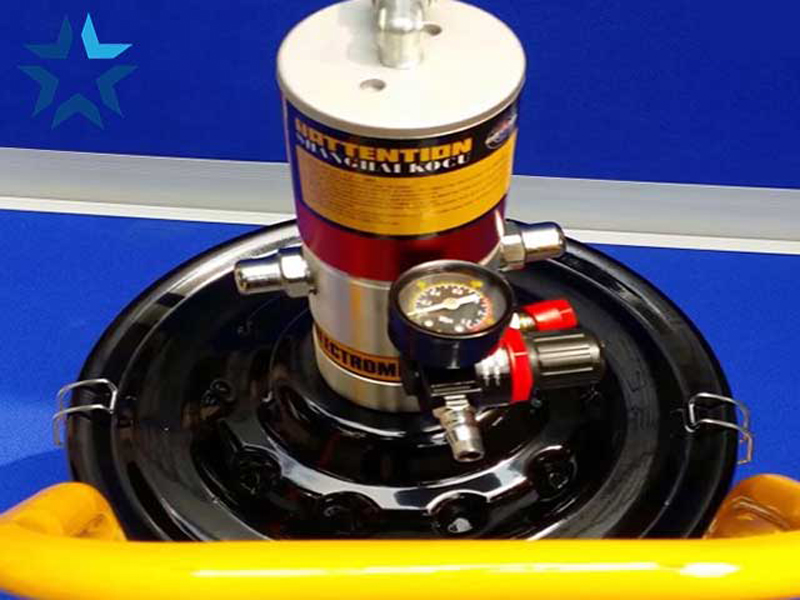 Máy bơm mỡ khí nén Kocu GZ-10 - Hàng chính hãng