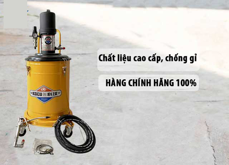 Máy bơm mỡ khí nén Kocu GZ-85B - Hàng chính hãng