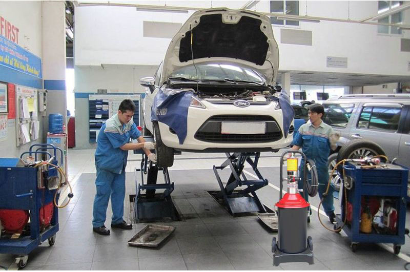 Máy bơm mỡ Smart Eco SE-12L - Hàng chính hãng