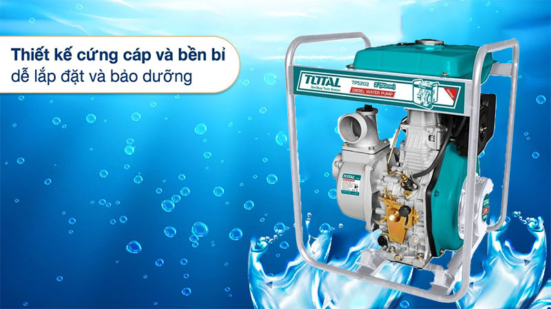 Máy bơm nước chạy dầu Diesel Total TP5202 - Hàng chính hãng