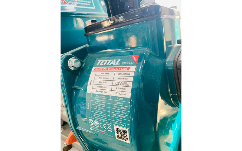 Máy bơm nước chạy xăng Total TP3202 - Hàng chính hãng
