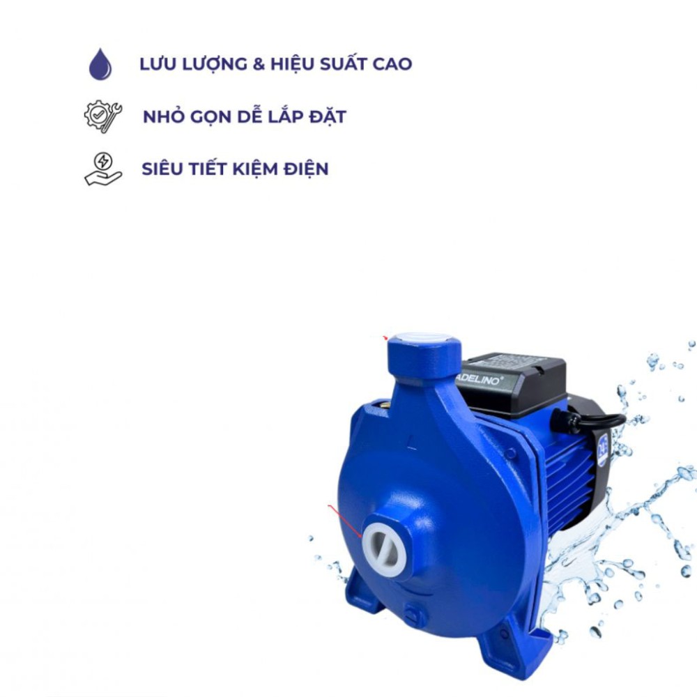 Máy bơm nước ly tâm Adelino ACM75 - Hàng chính hãng