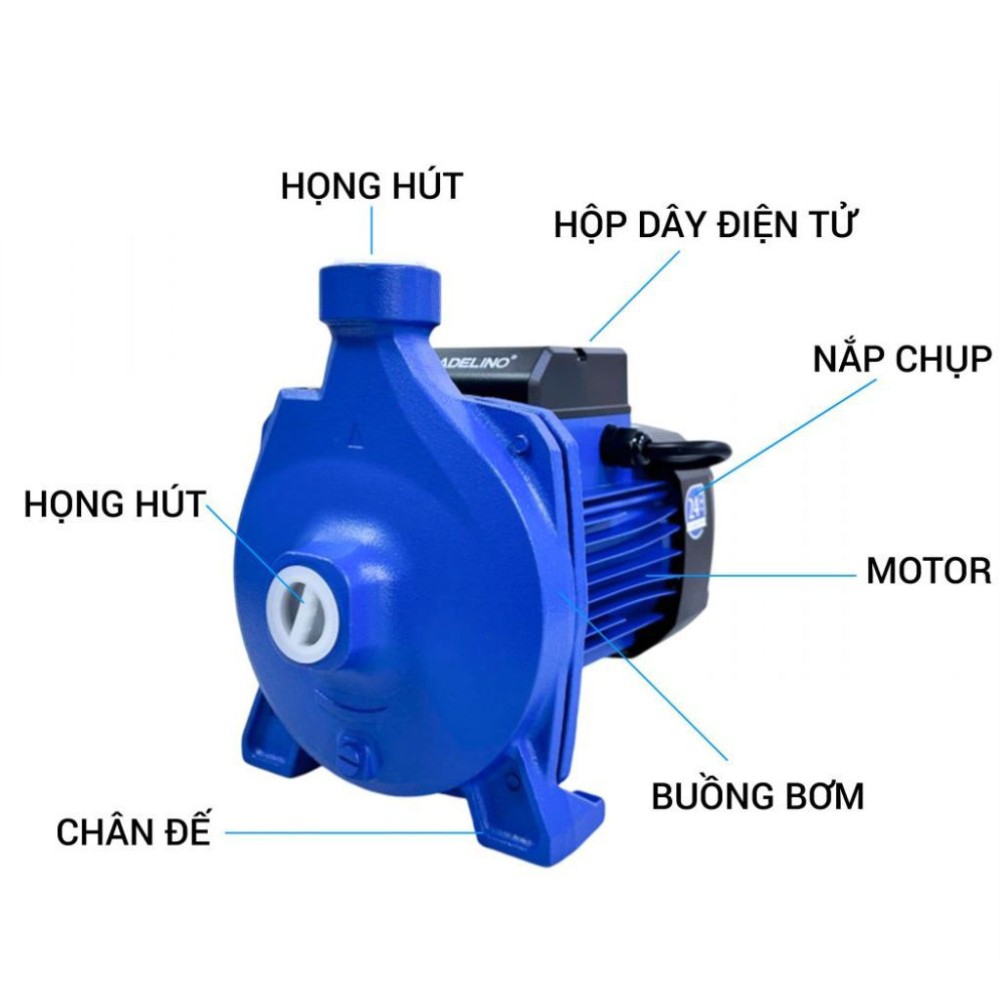 Máy bơm nước ly tâm Adelino ACM75 - Hàng chính hãng