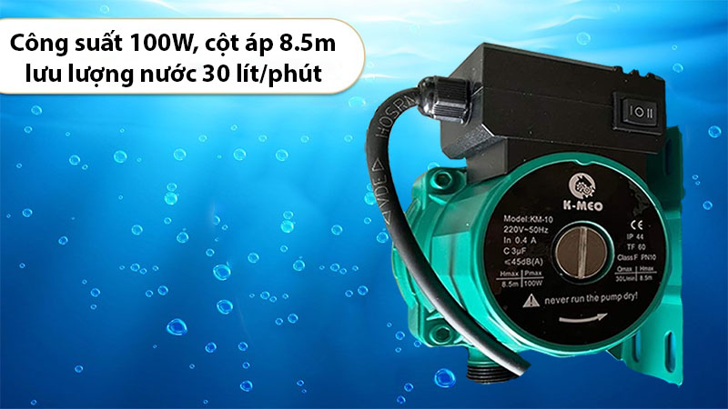Máy bơm nước tăng áp K-MEO KM-10 - Hàng chính hãng