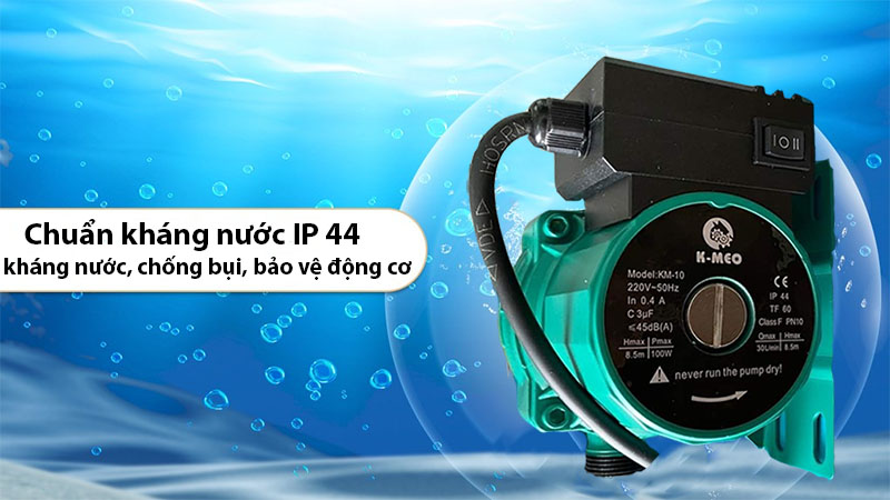 Máy bơm nước tăng áp K-MEO KM-10 - Hàng chính hãng