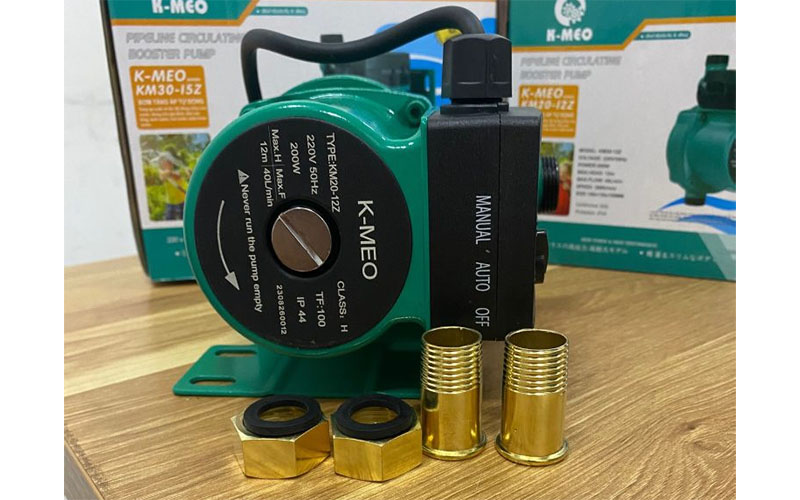 Máy bơm nước tăng áp K-MEO KM20-12Z - Hàng chính hãng