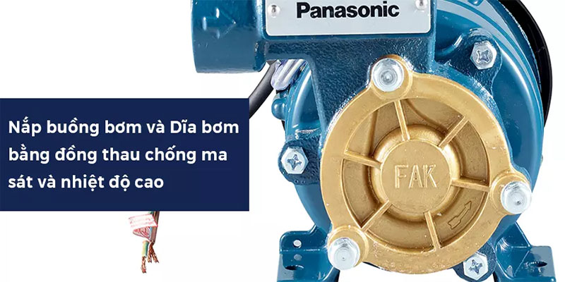 Máy bơm nước tăng áp Panasonic GA-125FAK - Hàng chính hãng