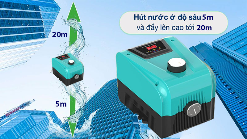 Máy bơm nước tăng áp Rymaru RY/24-H20 - Hàng chính hãng