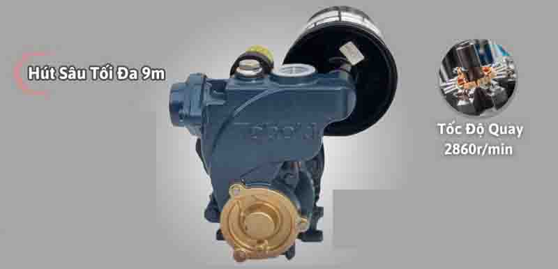 Máy bơm tăng áp Toboki T-220A 220W - Hàng chính hãng