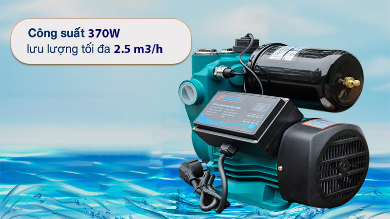 Máy bơm nước tăng áp Rymaru RY370F - Hàng chính hãng
