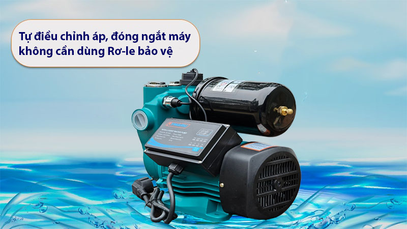 Máy bơm nước tăng áp Rymaru RY370F - Hàng chính hãng