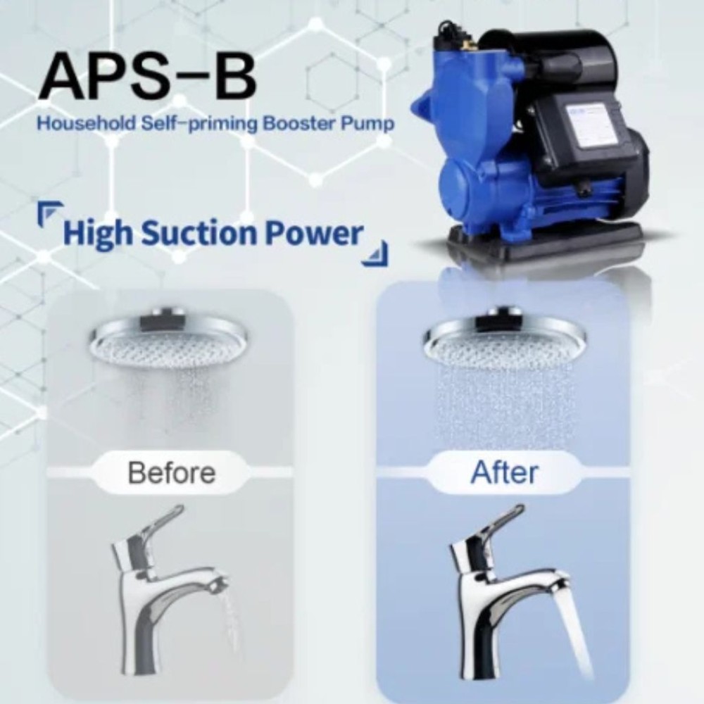 Máy bơm tăng áp điện tử Adelino APS12-B - Hàng chính hãng