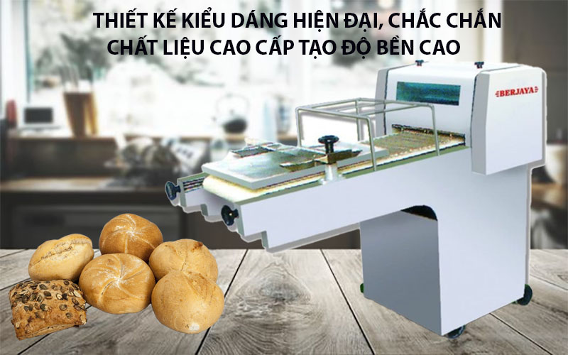 Thiết kế và chất liệu của Máy cán bột công nghiệp Berjaya BJY-DM390