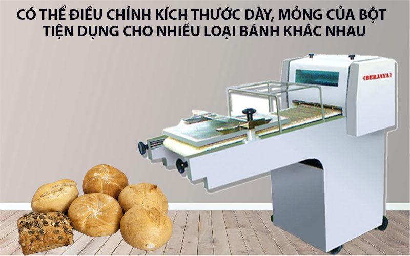Máy cán bột công nghiệp Berjaya BJY-DM390