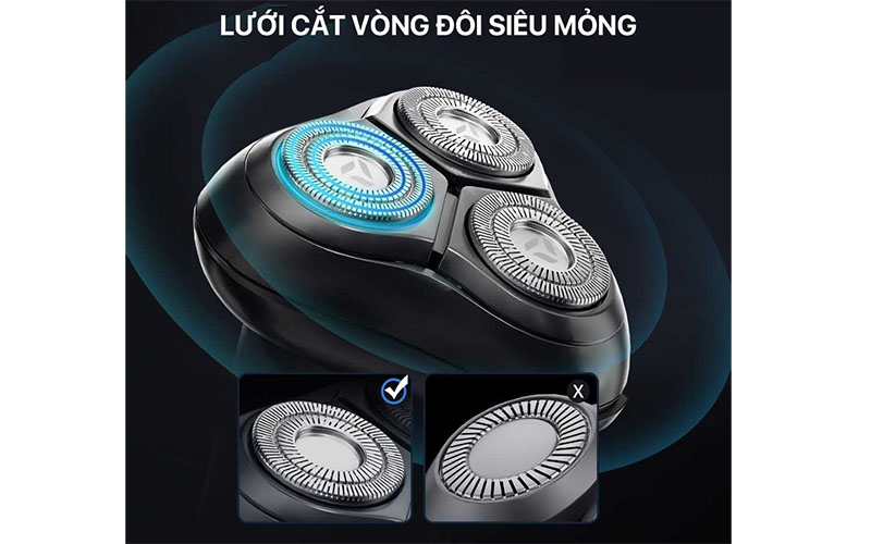 Máy cạo râu Enchen BlackStone 8 - Hàng chính hãng