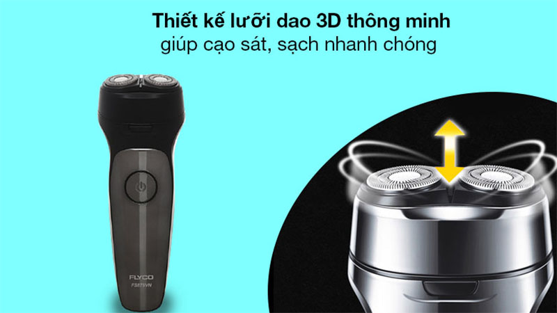 Máy cạo râu Flyco FS879VN - Hàng chính hãng