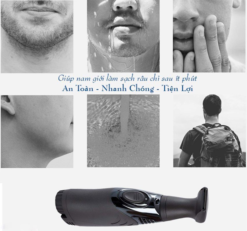 Máy cạo râu 3 trong 1 Lanaform Nose Shaver LA131102 - Hàng chính hãng