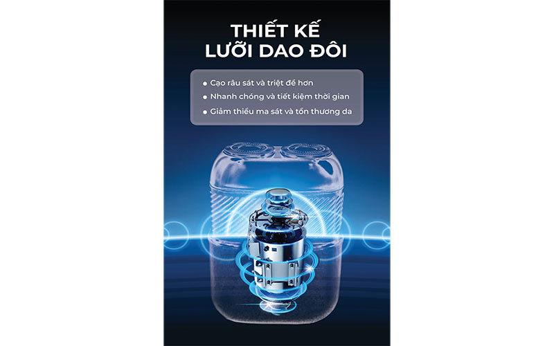 Máy cạo râu Magic B-60 - Hàng chính hãng