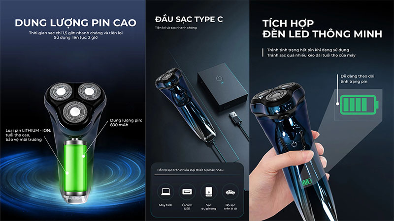 Máy cạo râu Magic B-63 - Hàng chính hãng